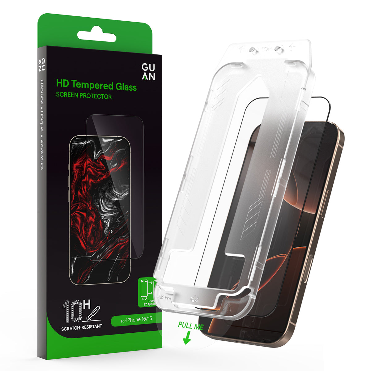 HD Tempered Glass for iPhone
