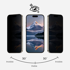Privacy Tempered Glass for iPhone